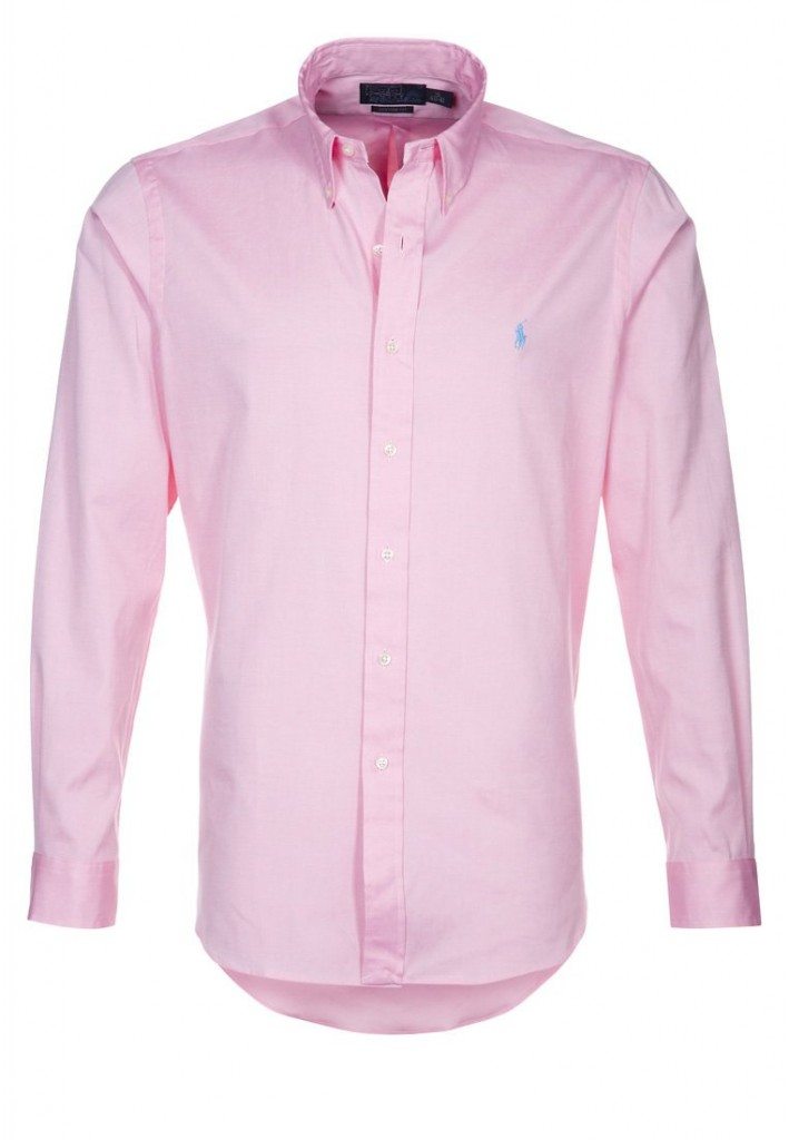 formel skjorte i pink ralph lauren