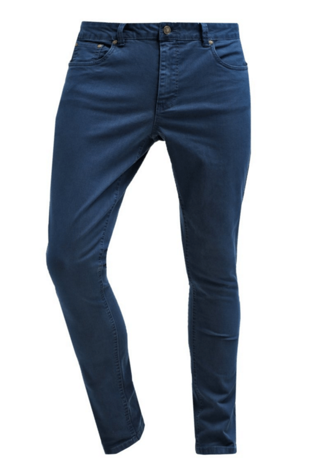 billige marineblå jeans